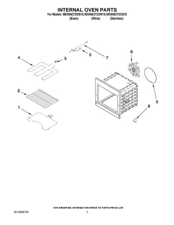 Diagram for MEW6627DDW18