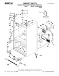 Diagram for 01 - Cabinet Parts