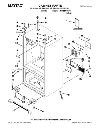 Diagram for MFI2569VEA2