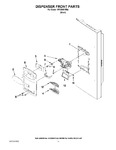 Diagram for 08 - Dispenser Front Parts