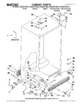 Diagram for 01 - Cabinet Parts