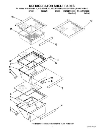 Diagram for MSD2574VEB10