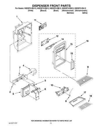 Diagram for MSD2574VEB10