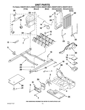 Diagram for MSD2574VEB10