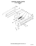 Diagram for 02 - Control Panel Parts