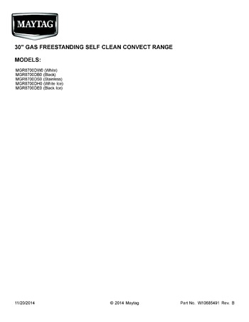 Diagram for MGR8700DW0