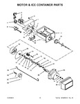 Diagram for 06 - Motor & Ice Container Parts