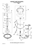 Diagram for 03 - Basket And Tub Parts