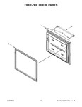 Diagram for 05 - Freezer Door Parts