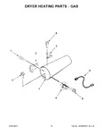 Diagram for 06 - Dryer Heating Parts - Gas