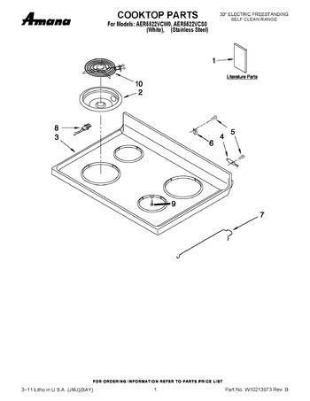 Diagram for AER5522VCW0