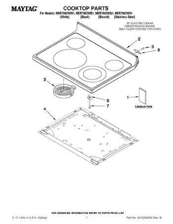 Diagram for MER7662WS1