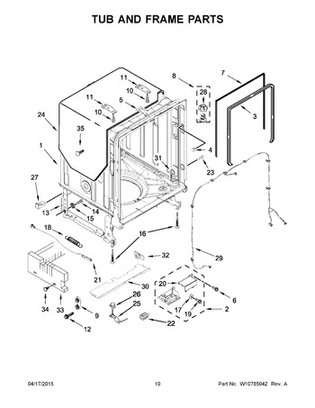 Diagram for JDB9800CWP1