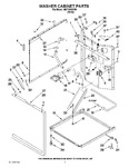 Diagram for 07 - Washer Cabinet Parts