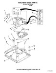 Diagram for 09 - Machine Base Parts