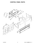 Diagram for 03 - Control Panel Parts