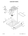 Diagram for 02 - Cooktop Parts