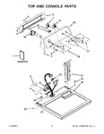 Diagram for 02 - Top And Console Parts