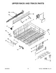 Diagram for 10 - Upper Rack And Track Parts