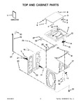 Diagram for 02 - Top And Cabinet Parts