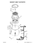 Diagram for 04 - Basket And Tub Parts