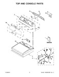 Diagram for 02 - Top And Console Parts