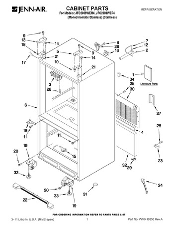 Diagram for JFC2089WEP4