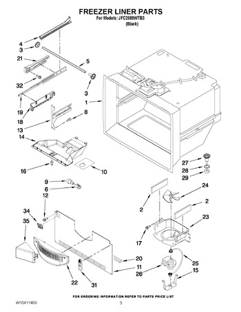 Diagram for JFC2089WTB3