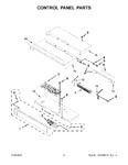 Diagram for 05 - Control Panel Parts