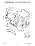 Diagram for 04 - Upper Cabinet And Front Panel Parts