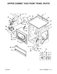 Diagram for 04 - Upper Cabinet And Front Panel Parts