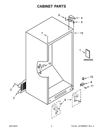 Diagram for MZF34X18FW00