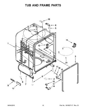 Diagram for ADB1100AWS3