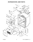 Diagram for 03 - Refrigerator Liner Parts