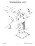 Diagram for 02 - Top And Console Parts