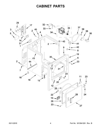 Diagram for MEDC215EW1