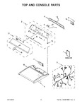 Diagram for 02 - Top And Console Parts