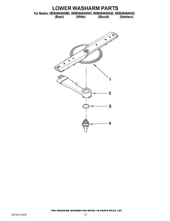 Diagram for MDBH949AWS3