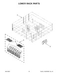 Diagram for 10 - Lower Rack Parts