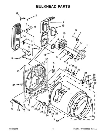 Diagram for MGDX655DW2