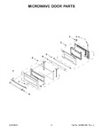 Diagram for 04 - Microwave Door Parts