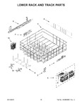 Diagram for 10 - Lower Rack And Track Parts