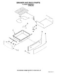 Diagram for 02 - Drawer And Rack Parts