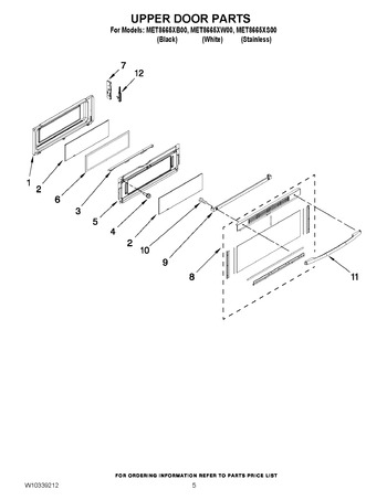 Diagram for MET8665XW00