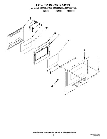 Diagram for MET8665XW00