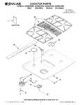 Diagram for 01 - Cooktop Parts