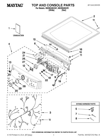 Diagram for MGDE400XW1