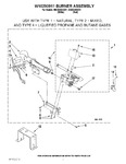 Diagram for 04 - W10293911 Burner Assembly