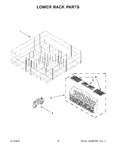 Diagram for 10 - Lower Rack Parts