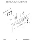 Diagram for 03 - Control Panel And Latch Parts